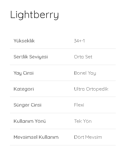 LİGHTBERRY 